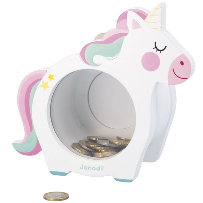 Tirelire en bois Licorne Janod Produit 2