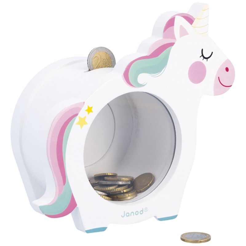 Tirelire en bois Licorne Janod Produit 3