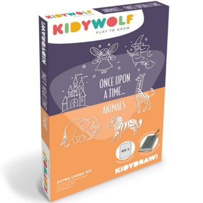Recharge KIDYDRAW-MINI Thème : Once Upon a Time et Animaux KIDYWOLF