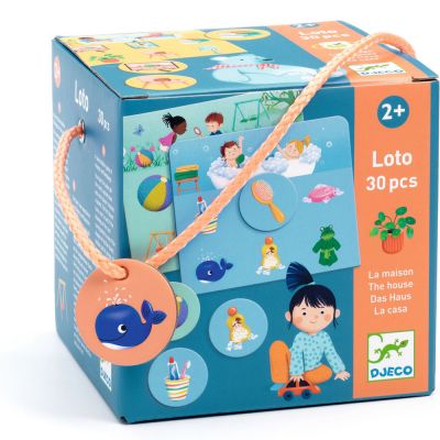 Jeu de loto Dans la Maison (30 pièces)