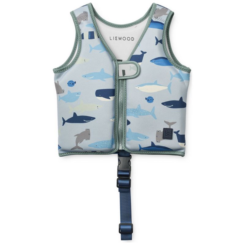 Gilet de natation Dove Shark Dove Blue (3-4 ans) Liewood Produit 1