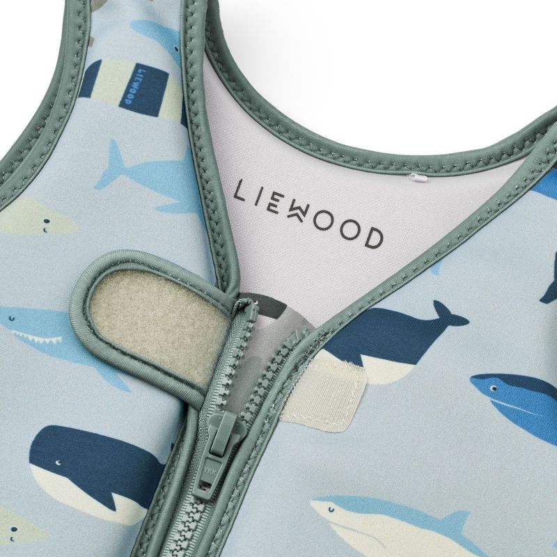 Gilet de natation Dove Shark Dove Blue (3-4 ans) Liewood Produit 3