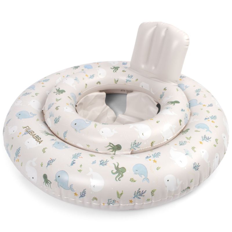 Bouée bébé Alfie Les contes de Christian la Baleine (60 cm) Filibabba Produit 1