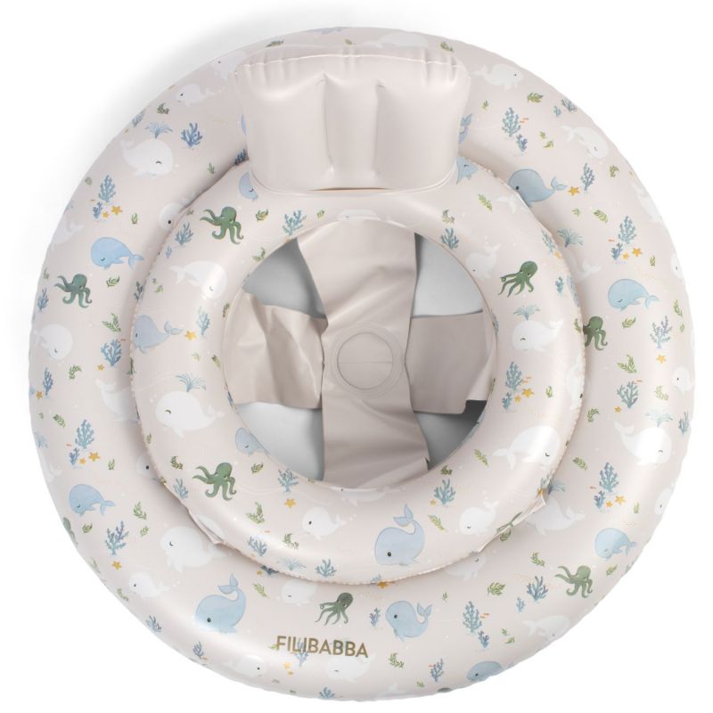Bouée bébé Alfie Les contes de Christian la Baleine (60 cm) Filibabba Produit 3