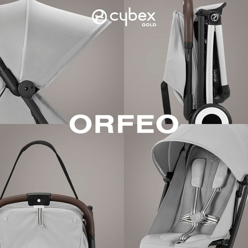 Poussette compacte Orfeo Fog Grey Cybex Ambiance 2