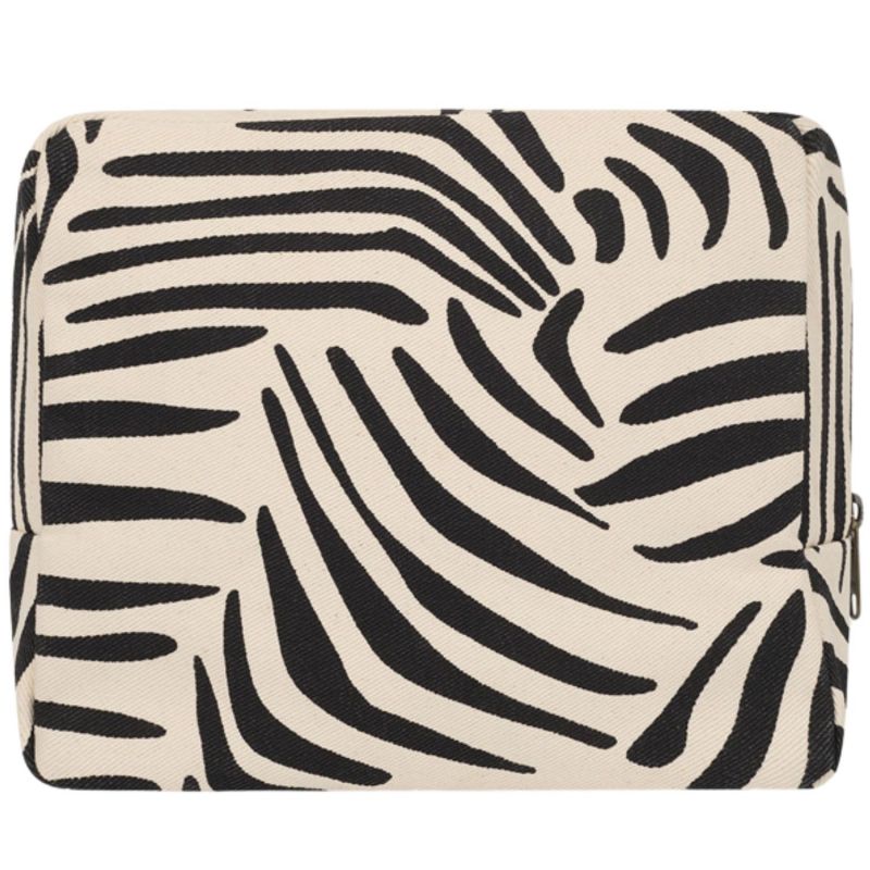 Trousse de toilette XL Alix Zèbre Ecru Hindbag Produit 3