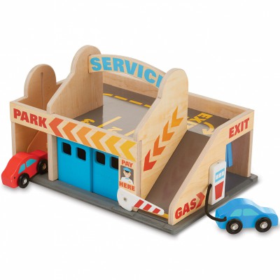 Station-service avec garage Melissa & Doug