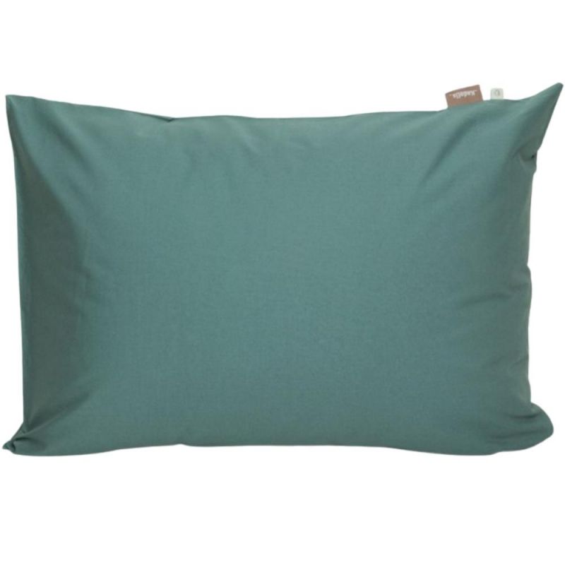 Taie d'oreiller en coton bio eucalyptus (40 x 60 cm) Kadolis