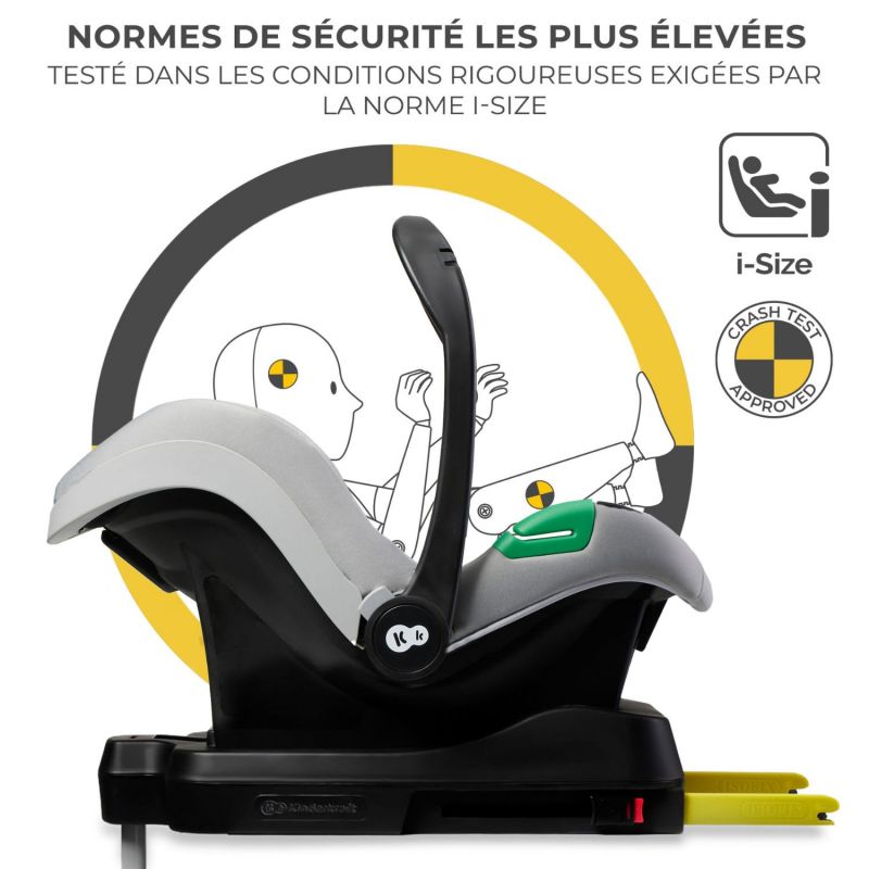 Poussette 4 en 1 Newly Moonlight Grey Kinderkraft Produit 6