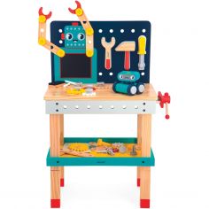 Grand établi Brico'kids robot (51 pièces) - Janod 