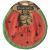 Variation Rouge du produit Bavoir Wally The Watermelon de la marque Oli & Carol
