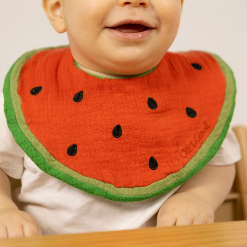 Bavoir Wally The Watermelon Oli & Carol Ambiance 6