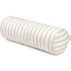 Coussin cylindrique Java Taupe Stripes Natural - Nobodinoz