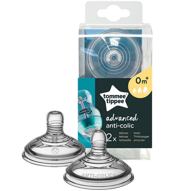 Tétines Anti-colique avancé débit variable (lot de 2) Tommee Tippee