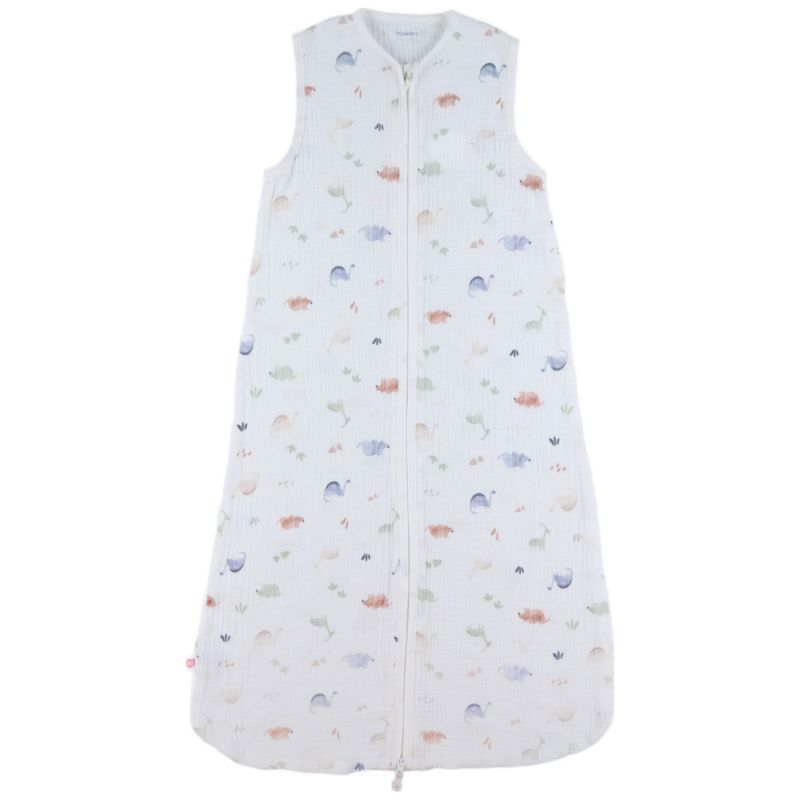 Gigoteuse légère en mousseline bio Dino (100 cm) Noukie's Produit 1