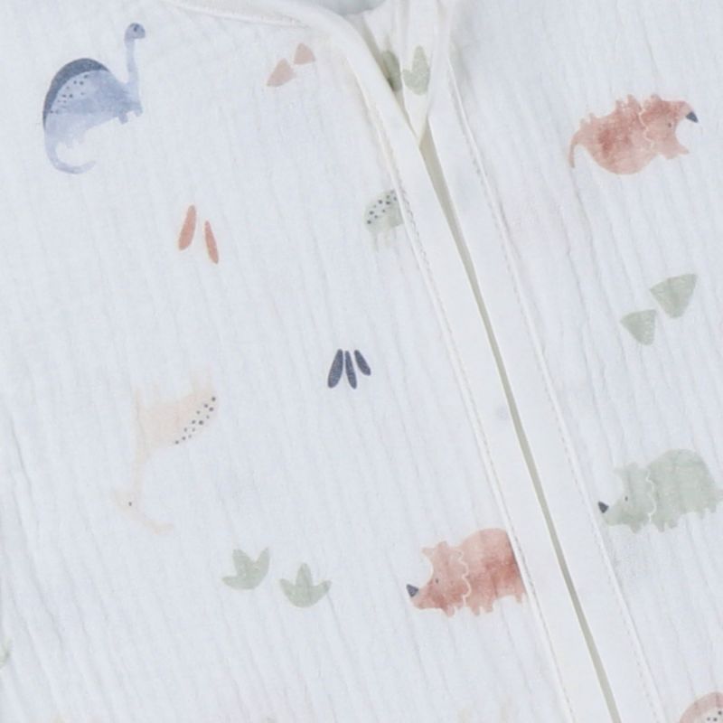 Gigoteuse légère en mousseline bio Dino (100 cm) Noukie's Produit 6