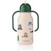 Gourde isotherme Kimmie Cars Sandy (250 ml) Liewood Produit ouvert 3