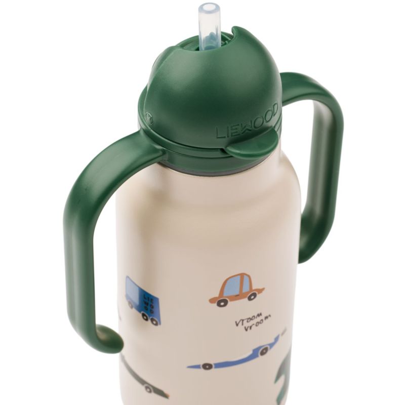 Gourde isotherme Kimmie Cars Sandy (250 ml) Liewood Produit ouvert 4