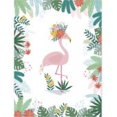 Affiche Flamant rose Rio (30 x 40 cm)