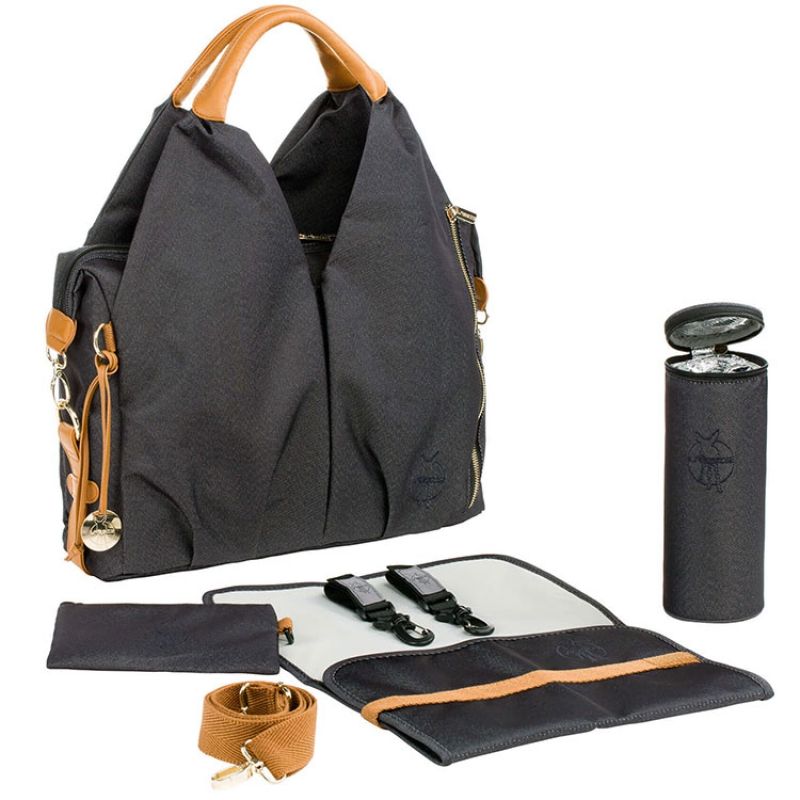 Sac à langer Green Label RePET® Neckline denim noir Lässig