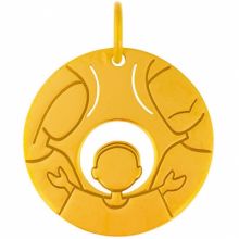 Médaille Sainte Famille (or jaune 18 carats)  par Maison La Couronne