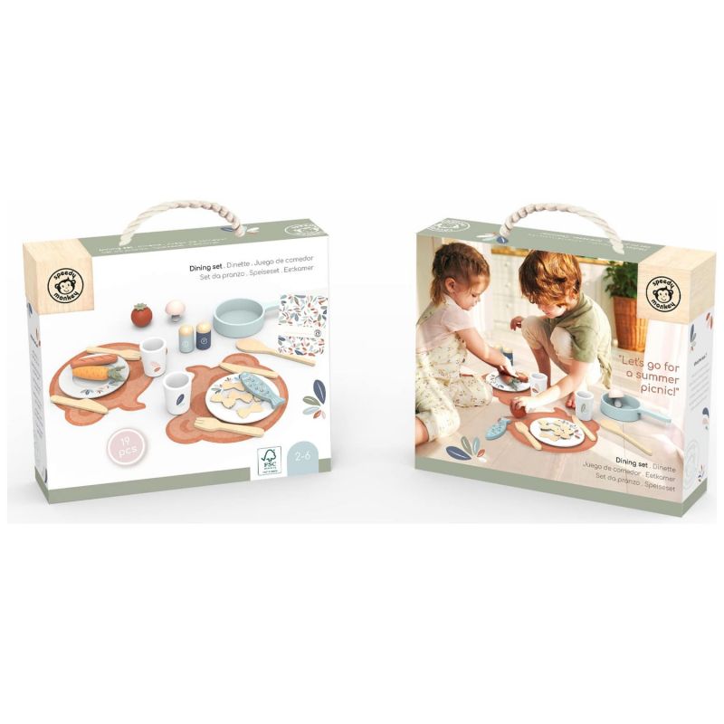 Set complet dînette (19 pcs) Speedy Monkey Packaging 5