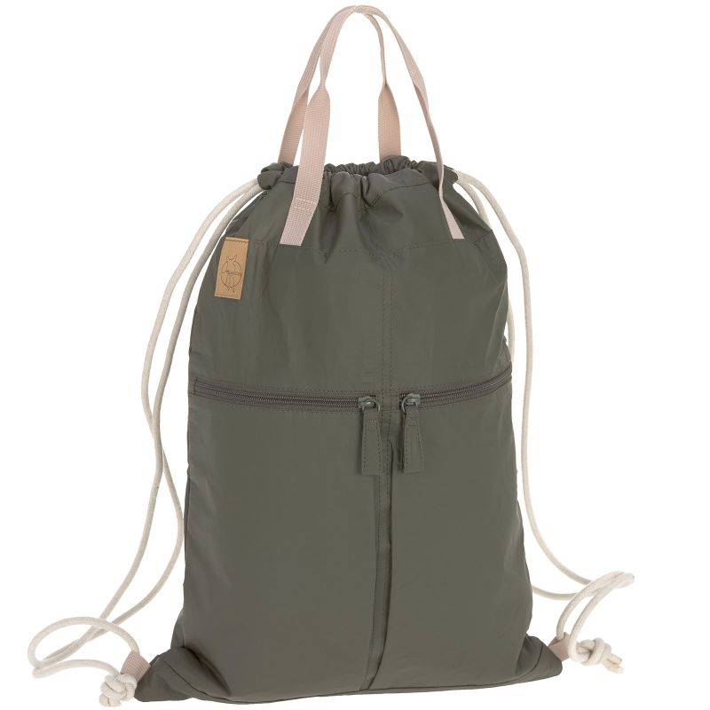 Sac à dos langer cordon Green Label Tyve olive Lässig