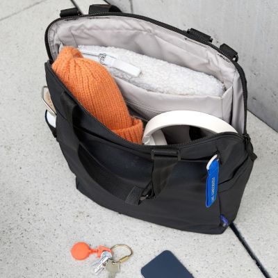 Sac à langer convertible en sac à dos noir