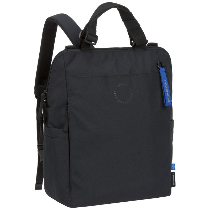 Sac à langer convertible en sac à dos noir Lässig Produit 1