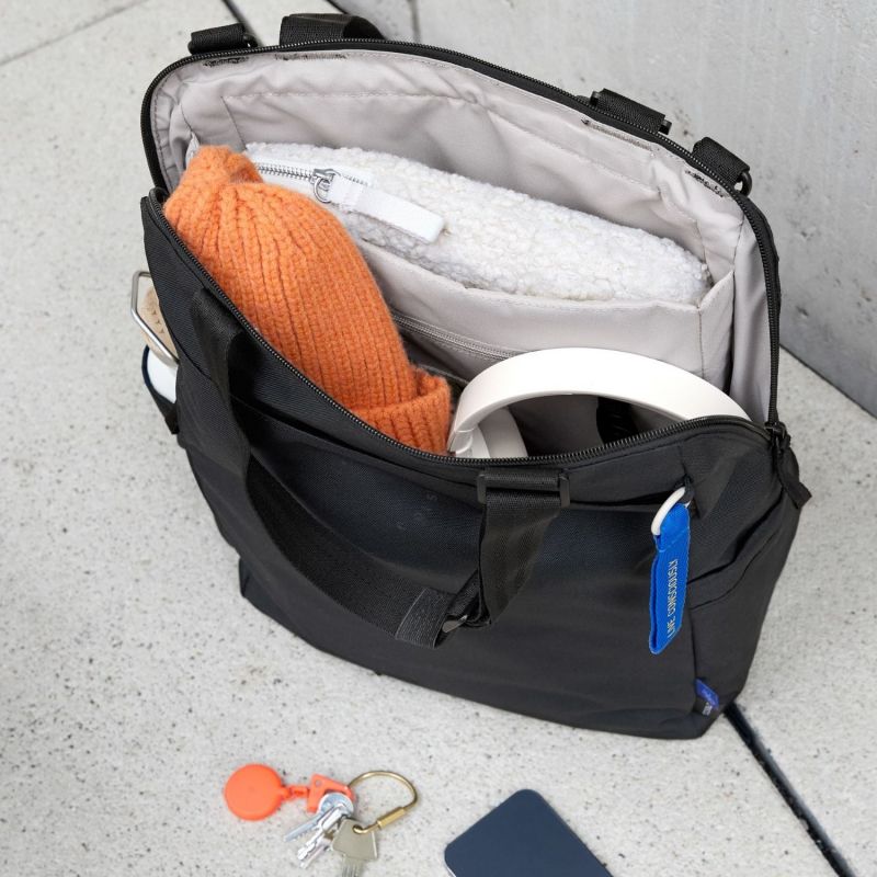 Sac à langer convertible en sac à dos noir Lässig Ambiance 2