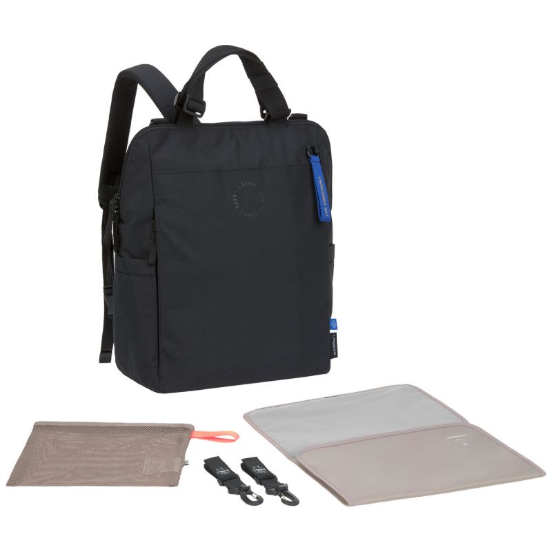 Sac à langer convertible en sac à dos noir Lässig Produit 3