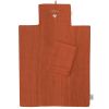 Tapis à langer nomade Terracotta (personnalisable) Les Griottes Produit 3
