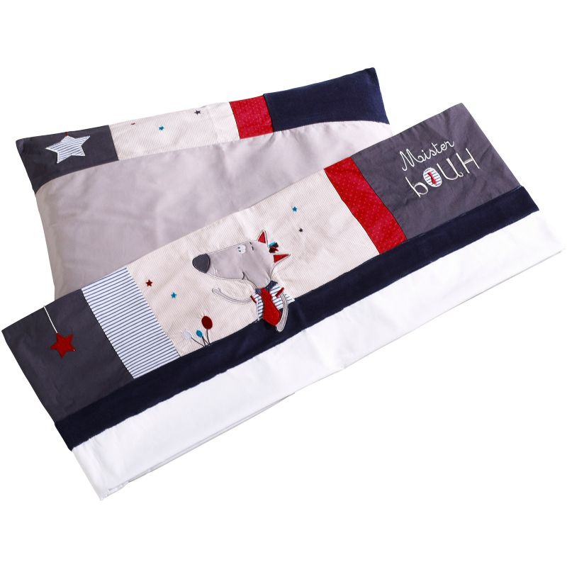 Drap + taie d'oreiller Mister Bouh (190 x 140 cm) Sauthon