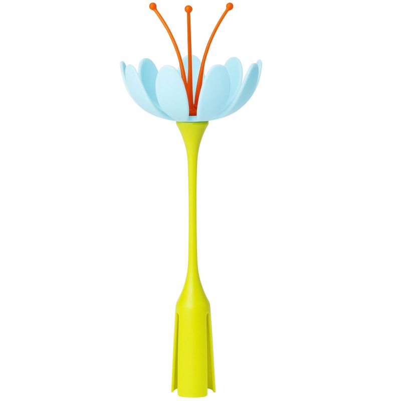 Fleur égouttoir Stem orange et bleu Boon