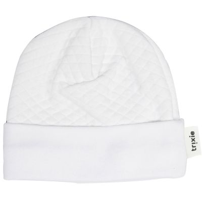 Bonnet de naissance Diamond White Trixie