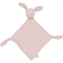 Doudou attache sucette Bunny Ears Wild Rose  par Jollein