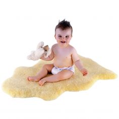 Peau d'agneau naturelle (80-90 cm)