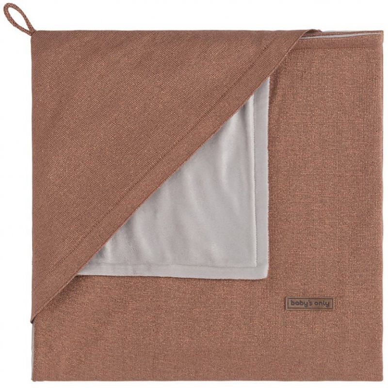 Cape de bain Sparkle miel cuivré (75 x 75 cm) Baby's Only