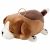 Variation Marron, noir, blanc du produit Porte-clé peluche Nemu Nemu chien Beagle Vick (11 cm) de la marque Trousselier