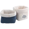Lot de 2 paniers de rangement Petit Nuage Sauthon Produit 1