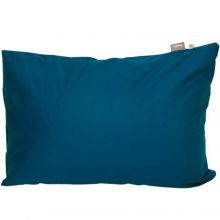 Taie d'oreiller en coton bio bleu nuit (40 x 60 cm)  par Kadolis