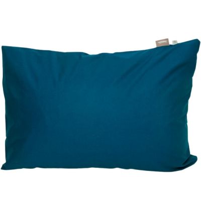 Taie d'oreiller en coton bio bleu nuit (40 x 60 cm) Kadolis