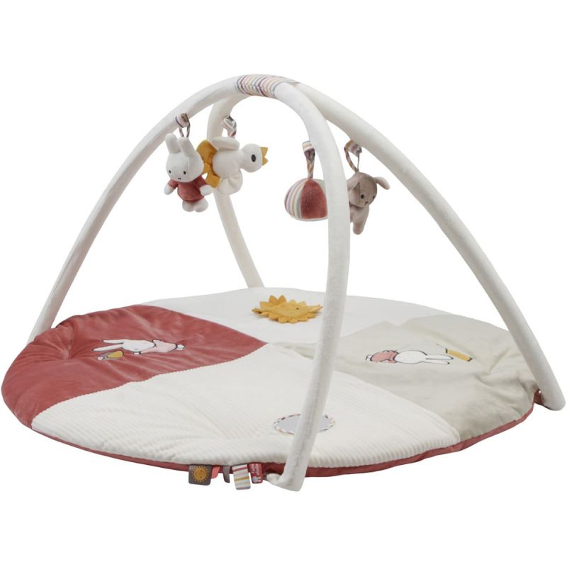 Tapis d'éveil avec arches Miffy fluffy rose (44 x 44 cm) Pioupiou et Merveilles Produit 1 grande taille