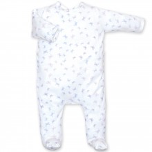 Pyjama léger jersey Lovmi parme jasmin (0-3 mois : 50 à 60 cm)  par Bemini