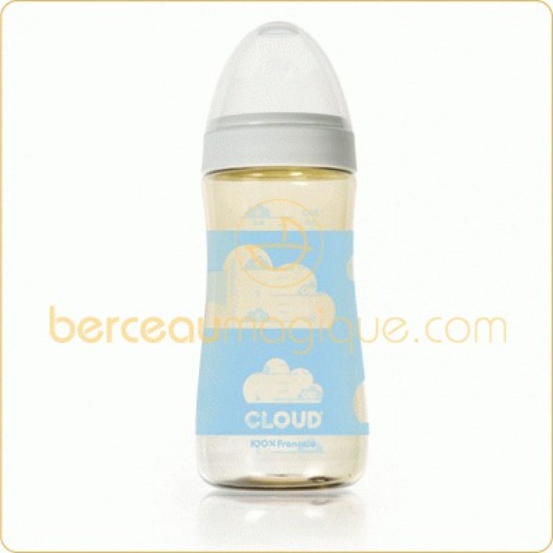 Biberon Gaston 330 ml  (tétine Silicone) Cloud B