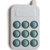 Téléphone portable de dentition à pression cambridge blue  par Mushie