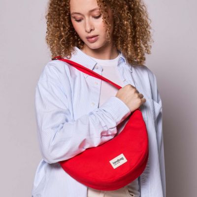 Sac banane Andrea Coeur Carmin Hindbag