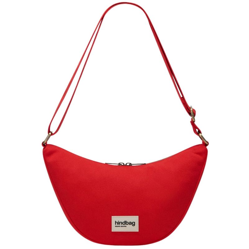 Sac banane Andrea Coeur Carmin Hindbag Produit 2