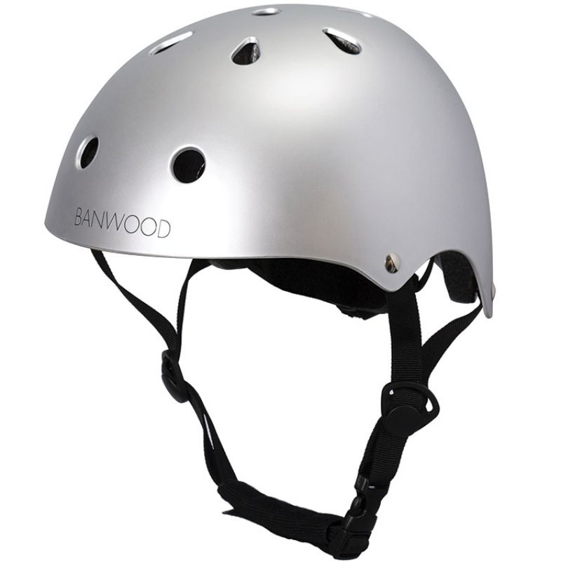 Casque pour draisienne S chrome (3-7 ans) Banwood