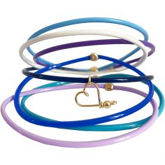 Bracelet semainier Lovely Winter goldfilled jaune - Padam Padam
